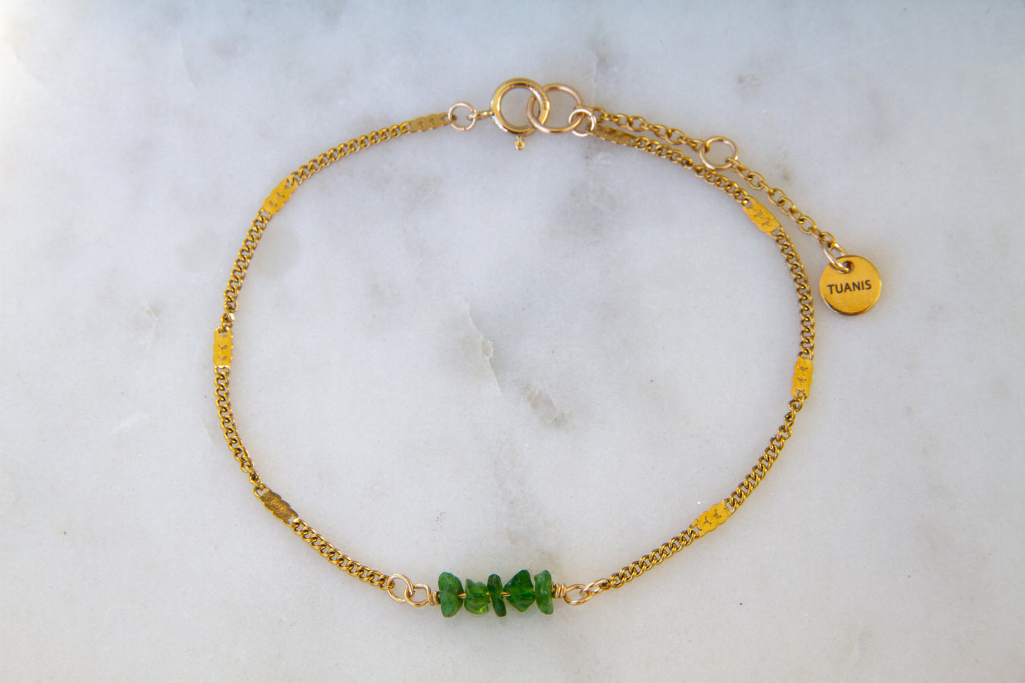 Tropical dreams bracelet - Green Apatite