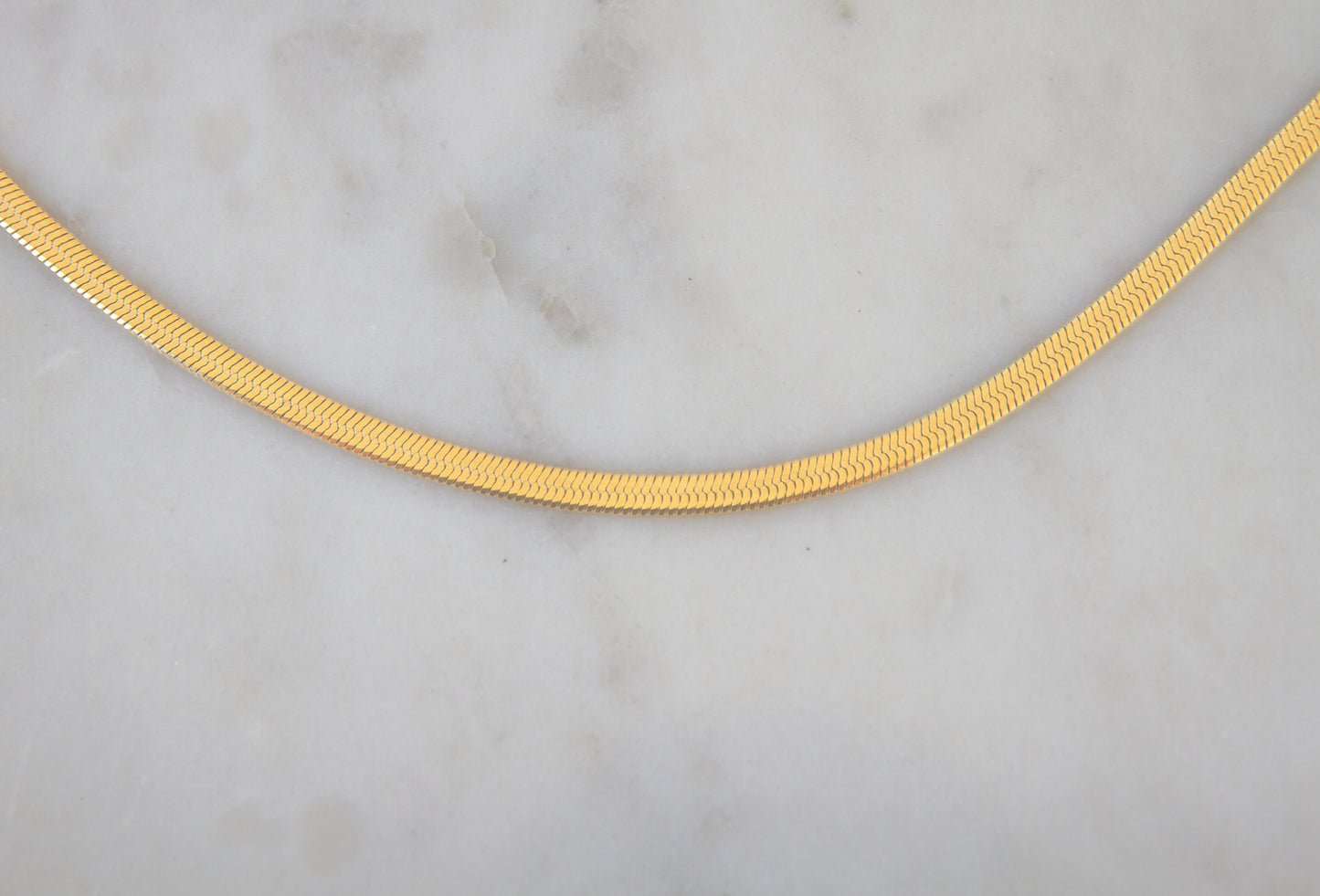 Herringbone necklace